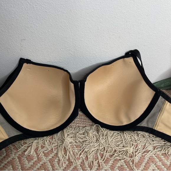 Freya Black Mesh Bra - Picture 11 of 16